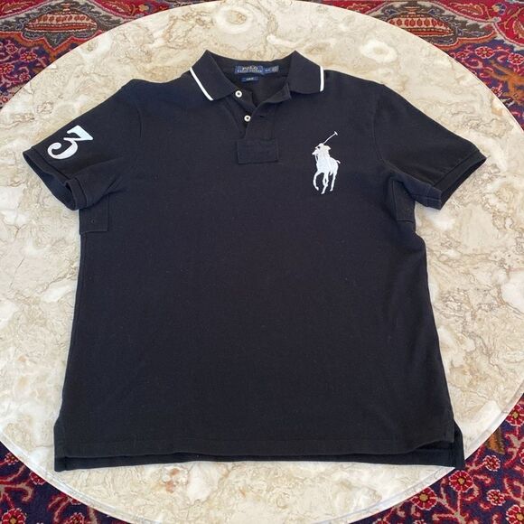 Polo Ralph Lauren Custom Slim Fit Big Pony Polo Shirt - Medium - Picture 6 of 13